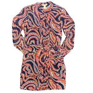 Banana Republic Paisley Shirtdress